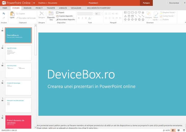 Microsoft Office gratuit - versiunea online aplicatiilor de birou
