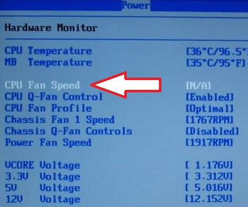 Cum elimin eroarea Cpu fan error