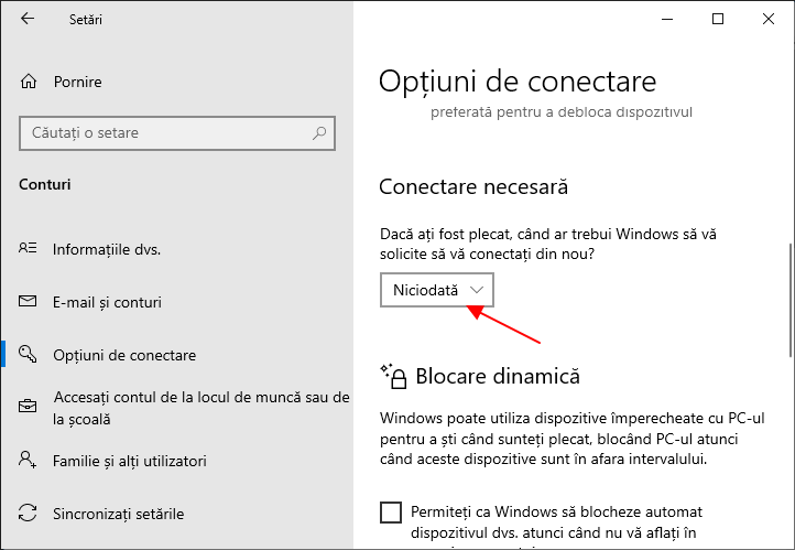 fork Like Alienation Cum se dezactiveaza parola de logare in Windows 10