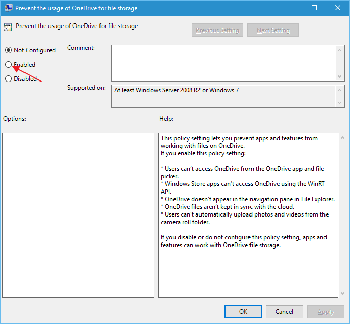 Cum se dezactiveaza si se elimina OneDrive in Windows 10