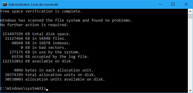 Verifica Hard Disk-ul de erori in Windows