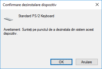 Cum se dezactiveaza tastatura in Windows