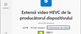 Extensia video HEVC de la producator nu este acceptata pe dispozitiv