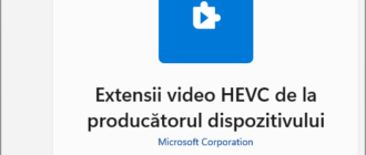 Instaleaza extensia video HEVC gratuit
